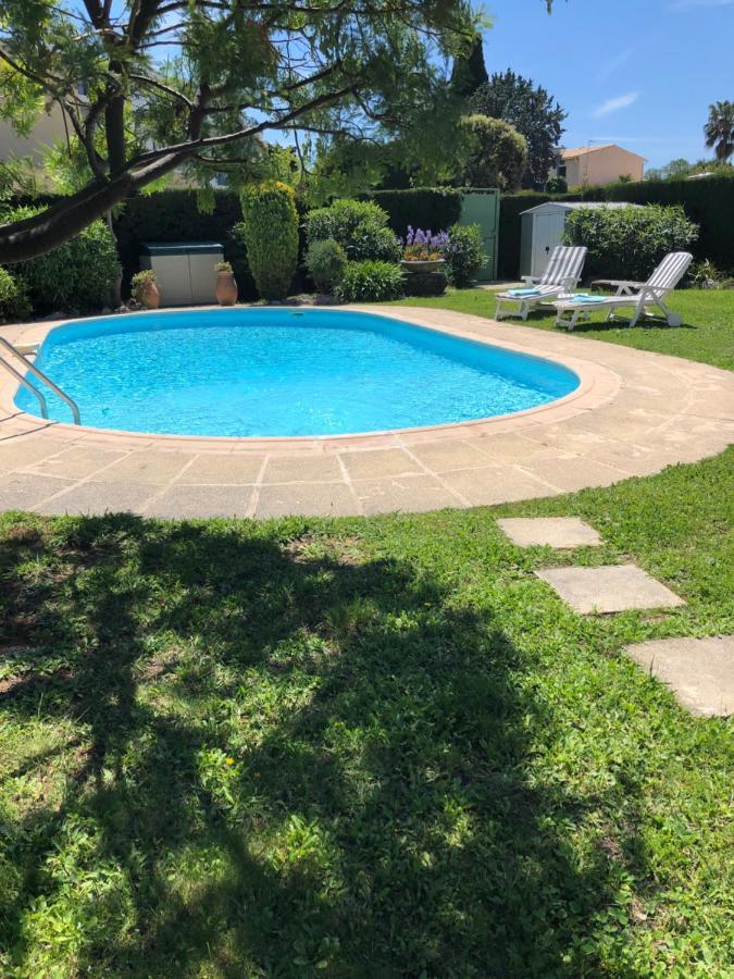 Villa C3 Arthur Rimbaub Chambre D'Hote Piscine Proche Mer Plage 600M Cagnes-sur-Mer Exteriör bild